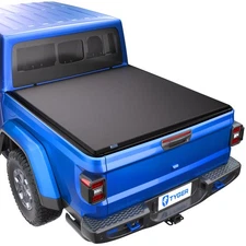 TYGER T3 Soft Tri-fold Tonneau Cover for 2020-2026 Jeep Gladiator JT 5' Bed