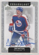 2018-19 Upper Deck Chronology Franchise History Tim Watters #FH-WI-TW Auto ty3