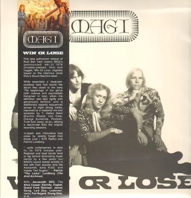 Magi Win Or Lose NEW OVP Got Kinda Lost Vinyl LP & MP3