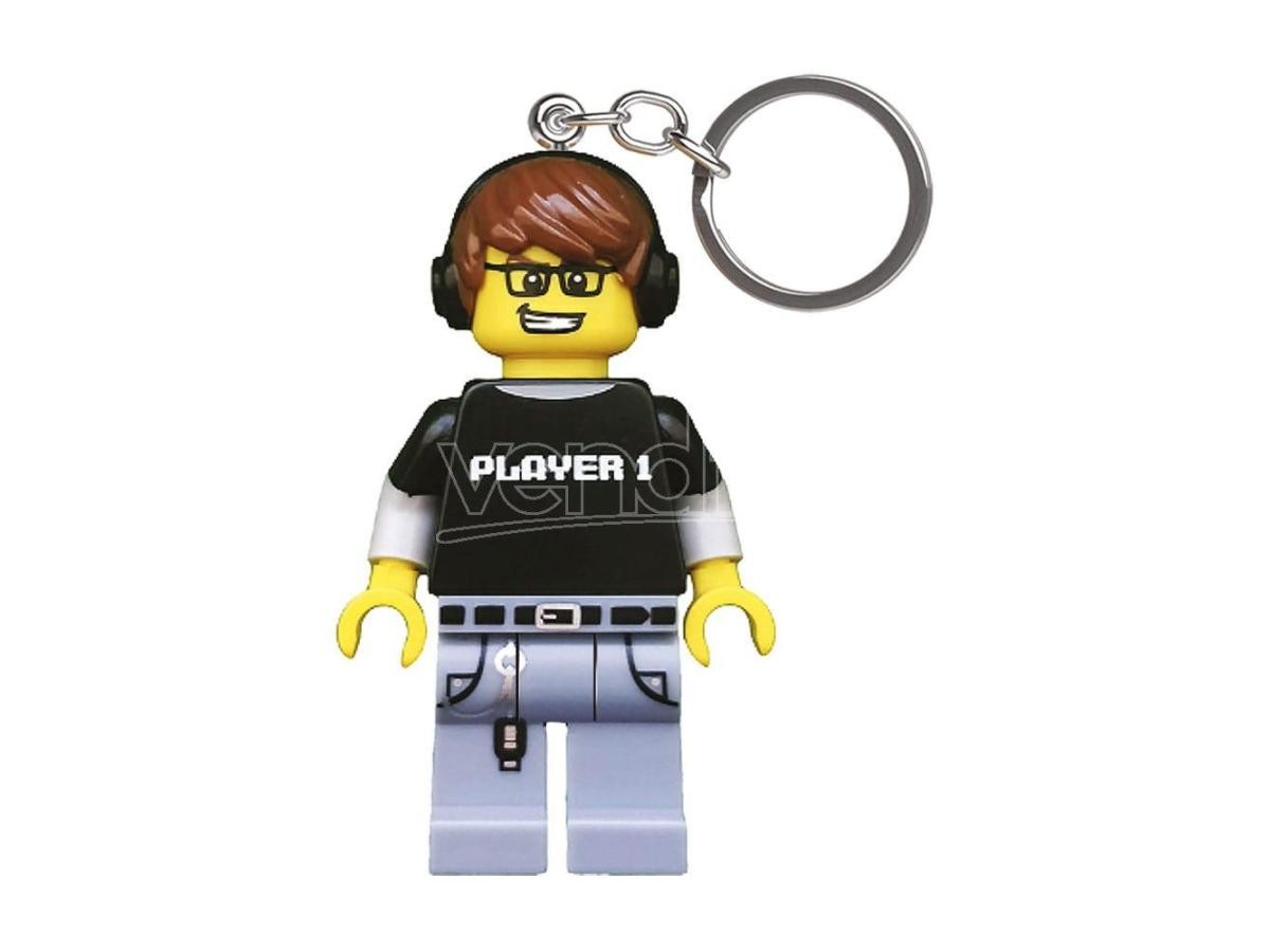 Lego Minifigures Light-up Portachiavi Video Game Guy 8 Cm Joy Toy (it)