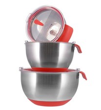 GRÄWE Rührschüssel Set, 3-teilig, Edelstah...