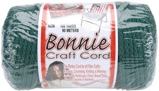 Bonnie Macrame Craft Cord 6mmX100yd - Forest