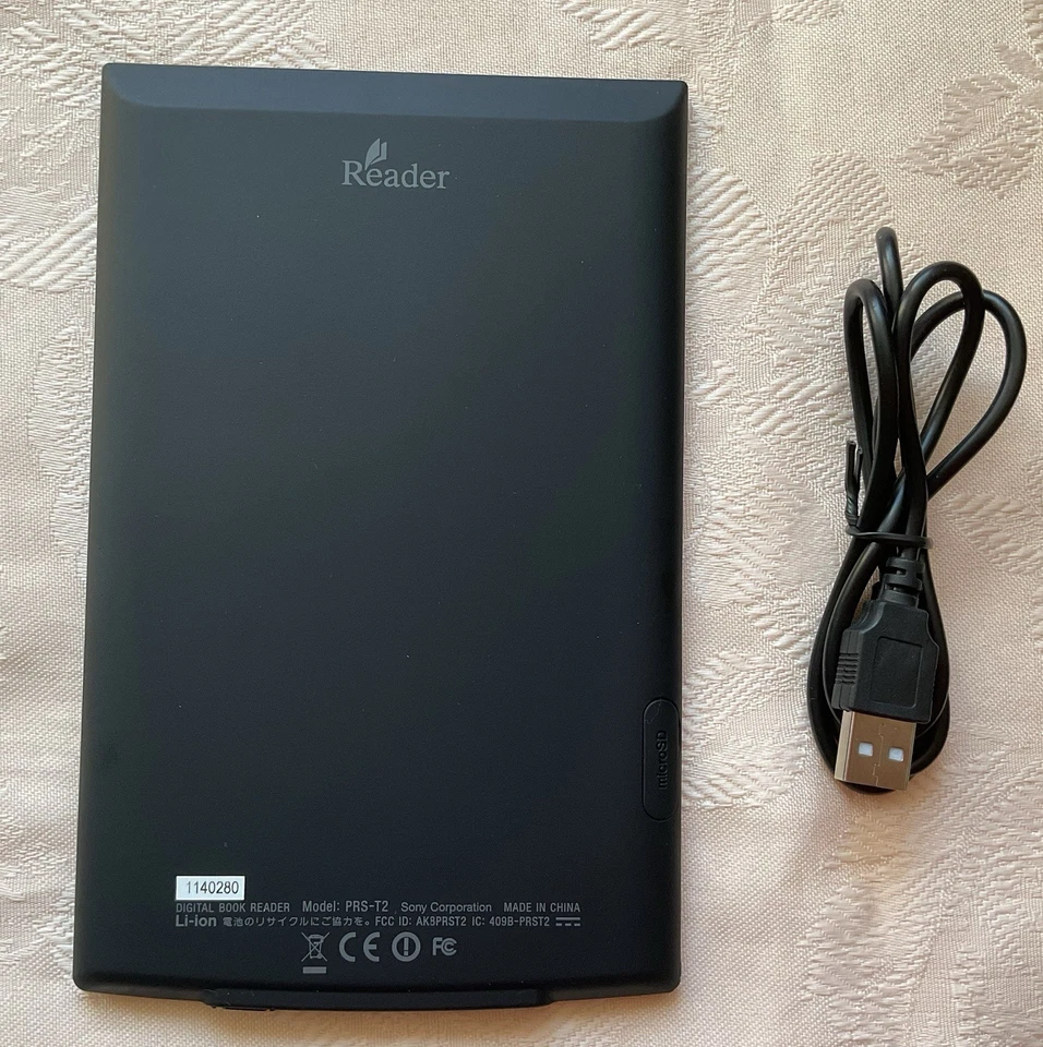 Sony PRS-T2 2GB, WLAN, 15,2 cm (6 Zoll) - Schwarz, Extras, Sehr Gut - Bild 3 von 4