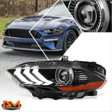 For 18-22 Ford Mustang Factory Style Driver Side HID Projector Headlight Lamp