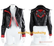 Arcane Season2 Vi Cosplay Costume Jacket PU Leather Coat The Piltover Enforcer