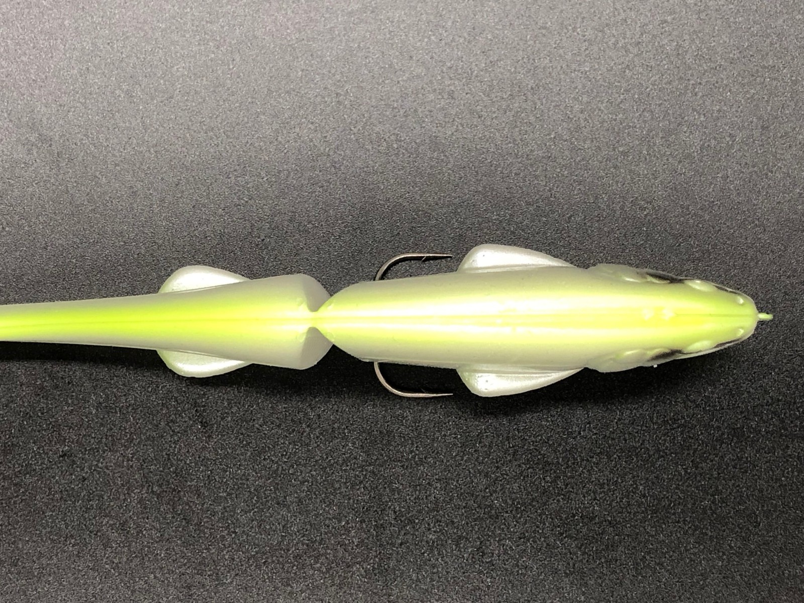 Grow Design Works FLAG255 Soft Swimbait #008 Sparkle Lemon Giant Bait New NM - Image 2