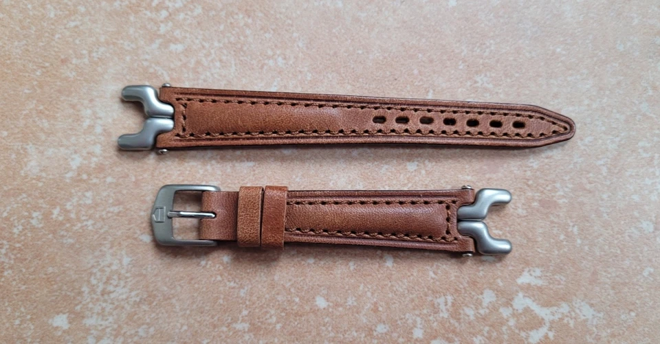 Nuevo TAG Heuer Mujer SEL Cuero Marrón Correa de Reloj Pulsera Banda WG131A WG1312 Foto 2 de 4