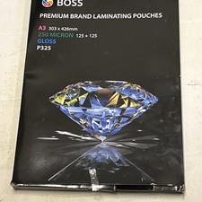 WORECZKI DO LAMINOWANIA, A3, MARKA 250 MIKRONÓW BOSS