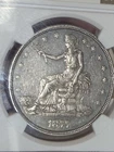 1877 $1 Trade Dollar NGC AU50