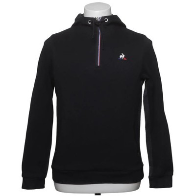 Le Coq Sportif, Kapuzenpullover, Größe: S, Schwarz/Grau #gRe