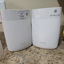 NETGEAR Orbi RBR50 Router  RBS50 Satellite   AC3000 Tri-Band Mesh WiFi System