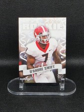 Leaf 2020 Prized Rookie D'Andre Swift Georgia Football Card #02 NCAA. rookie card picture