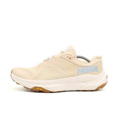 Hoka One Damen W Transport Laufschuhe creme Cordura Vibram-Sohle Sneaker EU 44