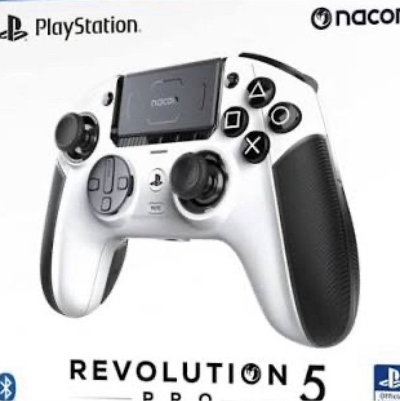 NACON Revolution 5 Pro Wireless Bluetooth Controller for PS5/PS4 White/Black