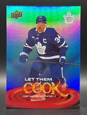 2025-26 UD Series 2 Auston Matthews Let Them Cook #LTC-1 Toronto Maple Leafs