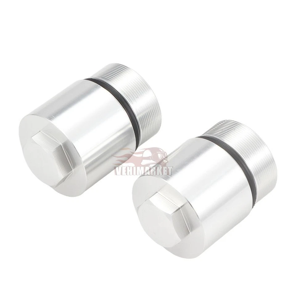 Bouchon de fourche Fork Caps pour Honda XL600 TRANSALP 600 1987-1999 1988 1998 - Photo 3/4