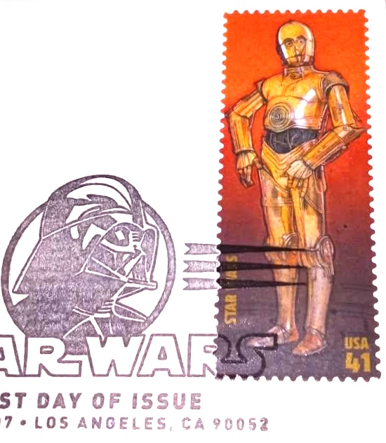 25+ First Day of Issue Star Wars US Stamp Covers for sale