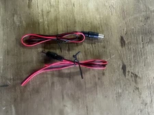 (Qty Of 2) 5.5 x 2.1mm DC Power Plug Male Pigtail