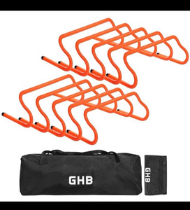 GHB Agility Hurdles Speed Agility Training Hurdles, Detachable Sturdy Hurdles...