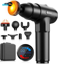 Massage with Heat Deep Tissue Back Massager Neck Massager for Pain