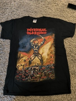 Internal Bleeding Death Metal Shirt - Dying Fetus,  Pyrexia Medium