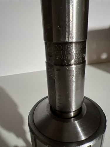 Jacobs 3A Drill Chuck W/#3 Key jacobs A4303 1” straight shank 1/8-5/8 - Picture 9 of 12