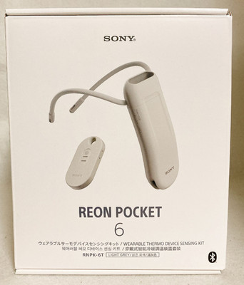 Sony REON POCKET 6 Wearable Thermo Device Sensing Kit RNPK-6T w/ TAG 2026 Model