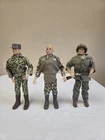 GI Joe Authentic Reproduction 12" Action Figures X 3 by Hasbro