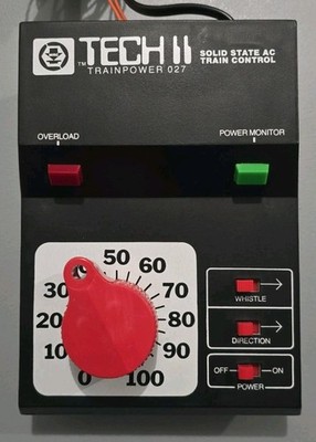 MRC Tech II Trainpower 027 Solid State AC Train Controller Model V3 - Tested