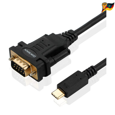 USB C zu RS232 DB9 Adapterkabel FTDI FT232RL Windows 11