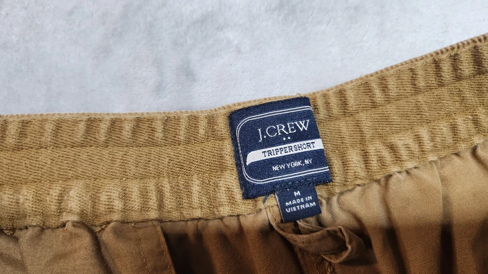 Pantalones Cortos de Carga J.Crew Para Mujer Talla Mediana Marrón Caqui 100% Algodón Foto 2 de 4
