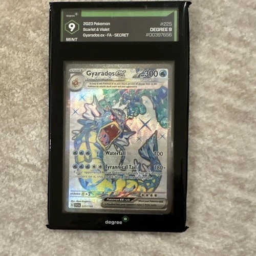 Pokémon Gyarados EX TCG Card 225/198 Degree 9 Mint Scarlet & Violet