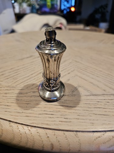 Vintage Cigarette Table Lighter Ronson Made In England - Silver - Foto 2 di 8