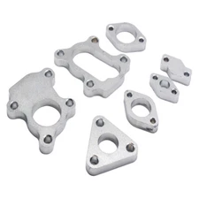 7Pcs/Set Turbocharger Turbo Flanges Complete Set for Mild Steel RHB31 VZ21