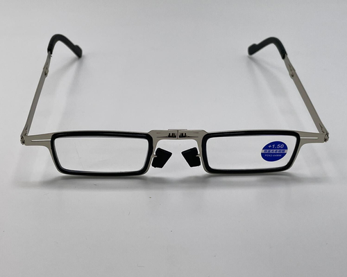 Folding Reading Glasses Fashion Anti Blue Light Presbyopia Glasses - Picture 8 of 12