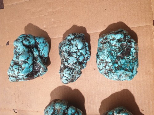 5 Egyptian Turquoise Natural Big Heavy stone - 2700 Gram 13500 Carat Turquoise - Picture 15 of 24