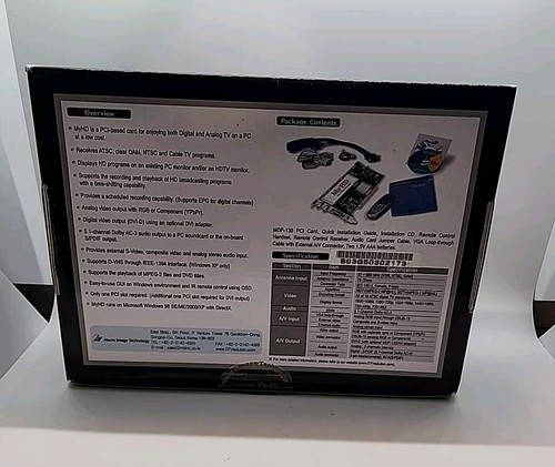 DTVSolution MyHD MDP-130 HDTV Receiving PCI Card - Picture 2 of 5