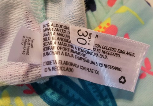 Cat and Jack Mädchen SHORTS Aqua Float Floral Pink Flamingo 528293 Gr. 4-5 XS Neu mit Etikett - Bild 7 von 12