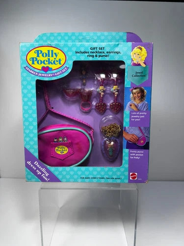 1994 Polly Pocket Bluebird "Sparkle Jewelry Gift Set" New In Box