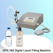 10-3000ml GFK-160 Digital Control Pump Water Cosmetic Bottle Filling Machine