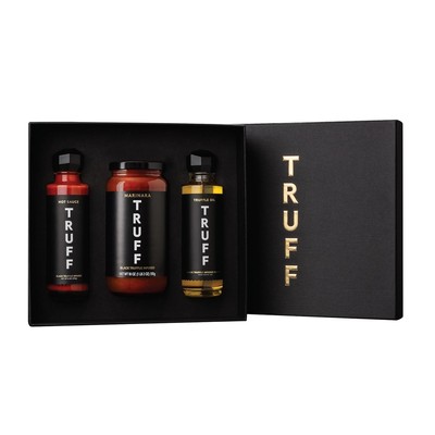 Umami-Rich Hot Sauce, Black Pomodoro & Oil Gift Pack - Perfect for Foodies