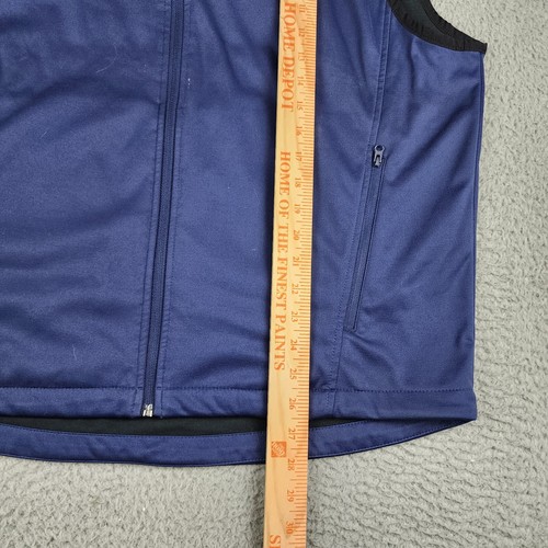 Footjoy Vest Mens Large Purple Full Zip Outdoors Golf Casual - Picture 6 of 7