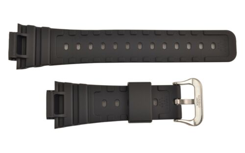 Cinturino orologio originale CASIO DW-5600TCB-1 gomma nera - Foto 3 di 6