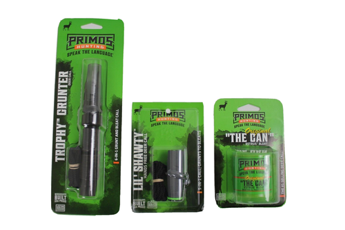 Primos Hunting Trophy Grunter Lil Shawty The Can Made in USA Deer Call Lot