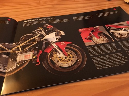 Ducati ST2 ST4 Sporttouring Catálogo Moto Folleto Publicidad Prospecto Catalog - Imagen 7 de 12