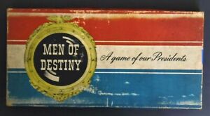 Vintage Men Of Destiny Presidents Board Game Complete Rare 1942 Ebay