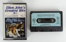 Elton John   Greatest Hits - DJM Records - italy - muscassetta - rara