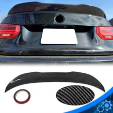 Carbon Fiber Look PSM Style Rear Trunk Spoiler Duckbill For Bmw F30 Sedan F80 M3