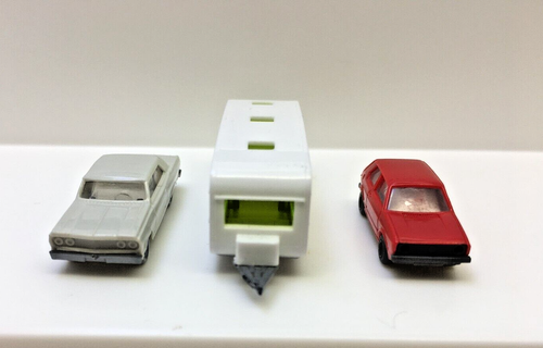 WIKING Police Benz-VW-Bug-Camper-Chevy Malibu-VW Golf-N SCALE VINTAGE TOY CARS - Picture 10 of 15
