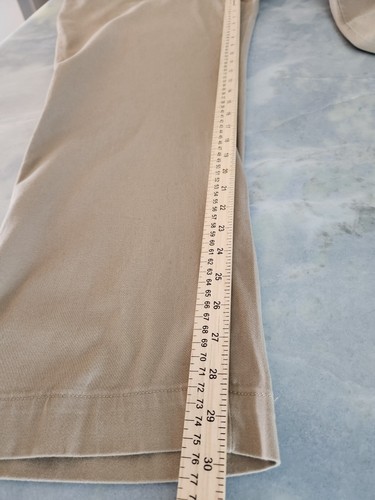 Lee Comfort Fit Khaki Pants 16W Petite Length Stretch Waistband Straight Leg  - Picture 11 of 11